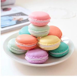 Macaron Jewelry <b>Box</b> <b>Mini</b> Plastic Desktop <b>Storage</b> For Jewelry Solid Color Polypropylene PP Random Color - Product Image 4