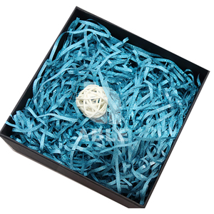 Glitter <strong>Red</strong> Raffia Shred Gift Box Filler Shredded <strong>Paper</strong> for Gift Basket Filling - Product Image 6