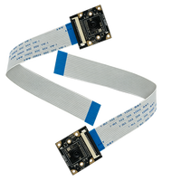 Module de caméra 8MP IMX219 pour Raspberry Pi 5 J8IM228, objectif fisheye grand angle 120 degrés, capteur CMOS 1/4 pouces pour la robotique IA