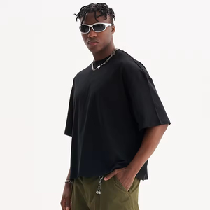 Camiseta de Manga Corta para Hombre de Alta Calidad, Holgada y Cómoda, Estilo Casual, 100% Algodón, Cuello Redondo Personalizado - Product Image 4