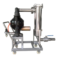 Système de filtration de pompe à pression en acier inoxydable SS304 316L à grand débit, 100L/heure, 380V, 70KW, CE, traitement de l'eau/du liquide