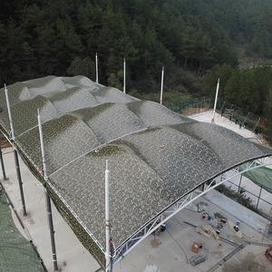 Tùy Chỉnh Nhà Máy Thiết Kế Pvdf Mưa Nơi Trú Ẩn Lều Cảnh Quan Cảnh Quan Xây Dựng Kéo Dài Cấu Trúc Màng Tán Công Viên Khách Sạn Trường - Product Image 4