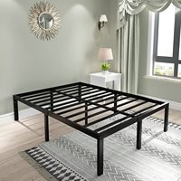 Nouveau Design, mobilier intelligent, facile à assembler, peu encombrant, lit pliant, king size, queen size, plateforme, cadre de lit en métal