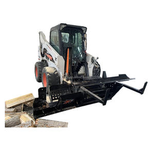 RSW400 skid steer divisor de troncos de leña de madera procesador para cargadora de ruedas de tractor/excavadora - Product Image 2