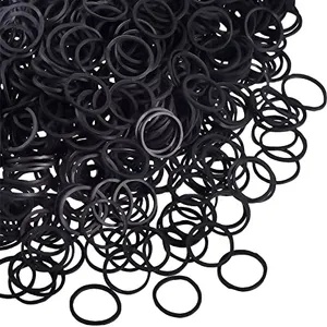 High quality durable environmental elastic natural small black rubberband rubber bands for hair