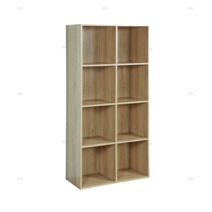 Wooden Cube Storage Unit Panel Flat Display Cabinet Four Cube Storage Shelf