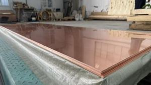 4X8 hojas rojas personalizadas 99.9% bronce puro/latón T2 Placa de hoja gruesa de cátodo de cobre - Product Image 5