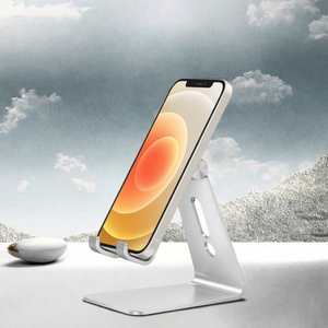 Support de téléphone portable universel pliable multi-angle en aluminium pour table, prix d'usine en gros - Product Image 2