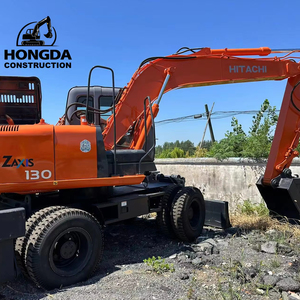 รถขุดล้อ ZX130W ฮิตาชิมือสองจากญี่ปุ่นเข้ากันได้กับ ZX75 ZX70 ZX120 ZX60ฮิตาชิมือสองจากญี่ปุ่น - Product Image 1
