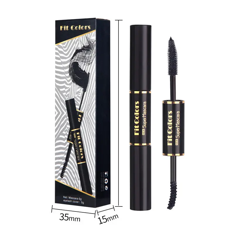 Mới Đến Nhanh Khô Lâu Dài 5 Màu Sắc Mascara Lông Mi Cong Mở Rộng Smudge Bằng Chứng Mascara Mỹ Phẩm Công Cụ