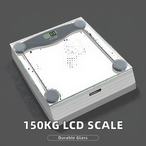 Lớn 150kg LCD đèn nền Thủy Tinh Cá nhân có Trọng lượng máy hộ gia đình kỹ thuật số phòng tắm quy mô với OEM & ODM hỗ trợ - Product Image 2