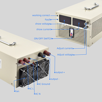 Alimentation électrique à commutation 3000W, 500V 6a, courant et tension réglables avec affichage numérique, pour CCTV, moteur 3D, transformateur 3kw