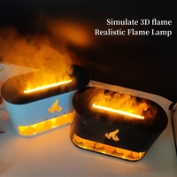 Diffuseur d'air en cristal intelligent de 250ml avec lumière LED colorée Diffuseur d'arômes à ultrasons 3D avec CE RoHS