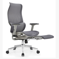 Chaise de bureau moderne en maille 2024, pivotante, ergonomique, pour la maison et le bureau, en métal et plastique, vente chaude, Foshan