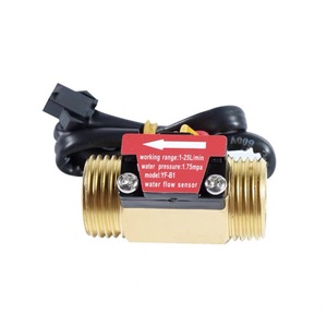 YF-B1 1-25L/Min Koper G1/2 Dn15 Thread Hall Effect <span class=keywords><strong>Gas</strong></span> <span class=keywords><strong>Flow</strong></span> Sensor <span class=keywords><strong>Flow</strong></span> <span class=keywords><strong>Meter</strong></span> - Product Image 1