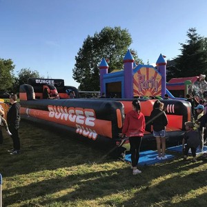 Reuze opblaasbare bungee run wedstrijdspel voor feesten, groothandel opblaasbare bungee run, rechtstreeks van de fabriek opblaasbare bungee run - Product Image 5
