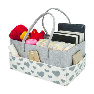 Couche-culotte portable en feutre, caddie, organisateur, couche pour bébé, panier cadeau pour nouveau-né, vente en gros, - Product Image 1