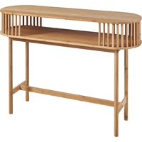 Console d'entrée en bambou, table de couloir, table d'appoint étroite en bambou |   Usine Homex_BSCI