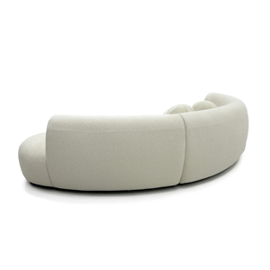 Divano Moderno Curvo in Tessuto per Soggiorno e Hall d'Hotel, Produttore OEM ODM, Dimensioni e Materiali Personalizzabili, <span class=keywords><strong>Design</strong></span> d'Arredamento Morbido - Product Image 5