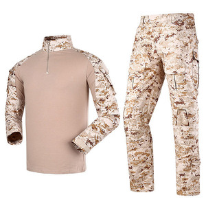2023 gros OEM personnalisé Camouflage T-shirt formation à manches longues uniforme tactique Camo T-shirt pour hommes - Product Image 6