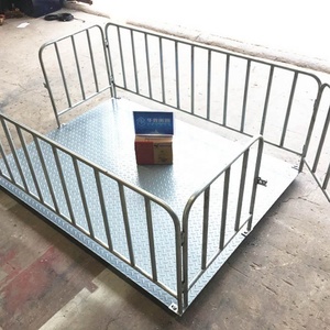 Báscula para Ganado, Báscula de Plataforma Reforzada, Pequeña, de 1 a 3 Toneladas, para Pesar Ganado Vacuno y Ovino, Báscula de Plataforma para Granja - Product Image 6
