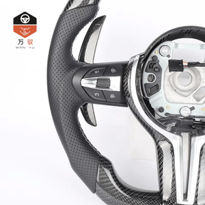 <span class=keywords><strong>Precio</strong></span> de Fábrica al por Mayor <span class=keywords><strong>M4</strong></span> para Volante de Cuero, Fibra de Carbono, Diseño Deportivo LED, Ajuste Universal para F30/F31/F34/F36/F82 - Product Image 3