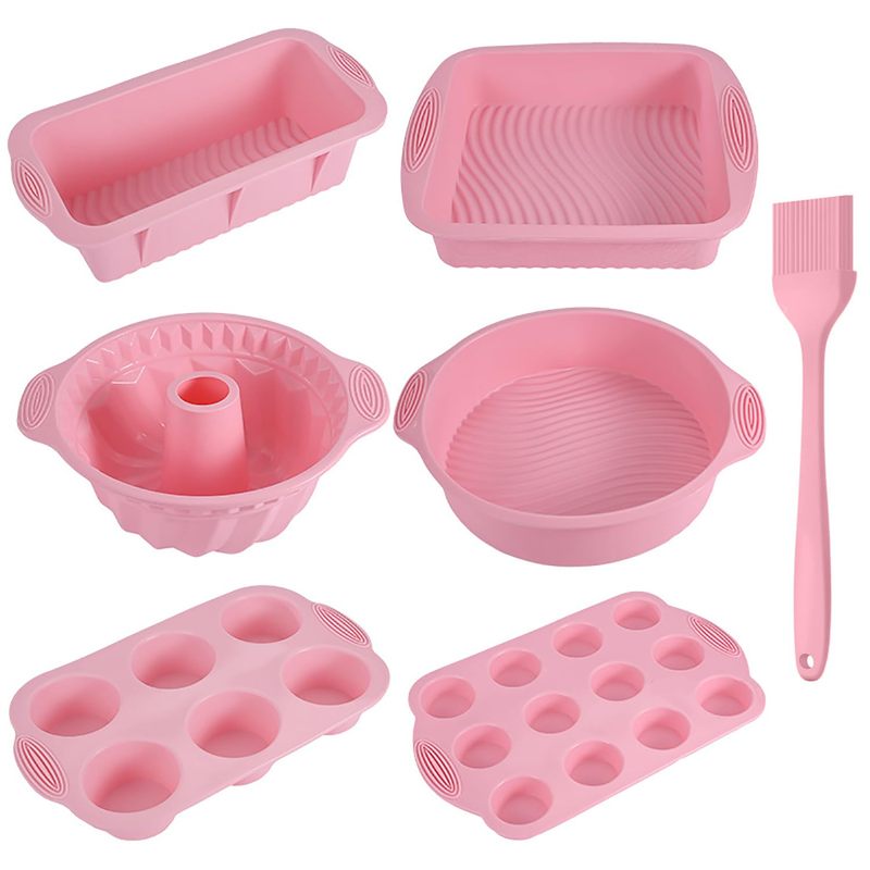 Nonstick Silicone Bakeware Set Baking Cake