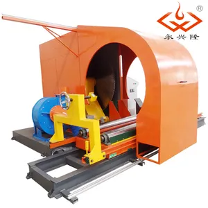 Reel paper cutter roll saw slitting machine