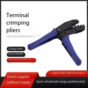 <span class=keywords><strong>Pince</strong></span> <span class=keywords><strong>à</strong></span> sertir de terminaison AH168591-W, type <span class=keywords><strong>à</strong></span> cliquet, en acier inoxydable, <span class=keywords><strong>pince</strong></span> de <span class=keywords><strong>compression</strong></span> <span class=keywords><strong>pour</strong></span> <span class=keywords><strong>câble</strong></span> <span class=keywords><strong>coaxial</strong></span>, pièces de télécommunication BNC - Product Image 4