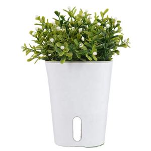 Macetas perezosas, cuerda <span class=keywords><strong>de</strong></span> algodón absorbente <span class=keywords><strong>de</strong></span> plástico automático, bonsái <span class=keywords><strong>de</strong></span> flores decorativas para interiores <span class=keywords><strong>de</strong></span> jardín para flores, plantas suculentas - Product Image 1