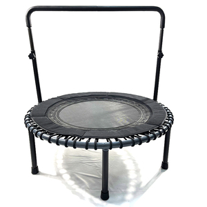450 lbs <span class=keywords><strong>Mini</strong></span> Trampoline cho người lớn trong nhà nhỏ rebounder tập thể dục Trampoline cho tập luyện thể dục cho yên tĩnh và an toàn cushione - Product Image 1