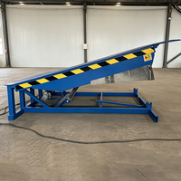 Niveleur de quai hydraulique mobile isolé certifié CE, rampe de chargement fixe pour entrepôt frigorifique, logistique, marque LANSHENG