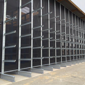 Étagère à cantilever avec toit, personnalisable, réglable, protection contre la corrosion, pour entrepôt, stockage de tuyaux/câbles - Product Image 4