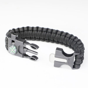 Pulseras tejidas al por mayor para accesorios de brújula de supervivencia en la naturaleza - Product Image 2