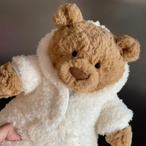 Oso de Peluche de la Marca Británica Jellycat, Modelo Bartholomew, con Pijama, Suave y Adorable, Regalo para Bebés y Niños - Product Image 1