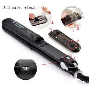 Vente en gros meilleur 50w <span class=keywords><strong>steampod</strong></span> portable mini professionnel céramique <span class=keywords><strong>lisseur</strong></span> <span class=keywords><strong>vapeur</strong></span> - Product Image 5