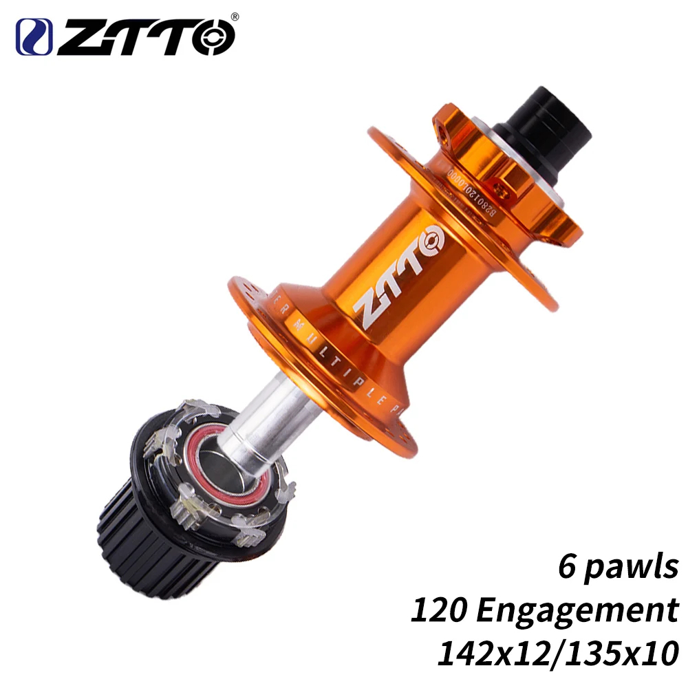 ZTTO P5 ディスクブレーキ 6ボルトハブ 32 28 36穴 MTBハブ 120