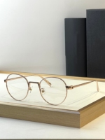 Monturas Ópticas de Marca de Alta Calidad 2026, Montura Redonda Nueva, Estilo Retro de Lujo, Gafas Graduadas Redondas Unisex con Estuche Original