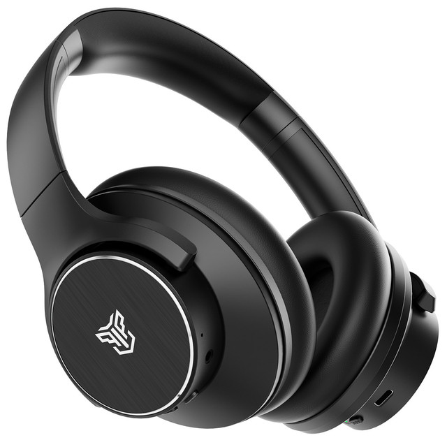 OEM Customized Wholesale OneOdio A10 Hybrid Active Noise Headset  Blue Tooth E Headphone Deep Bass Earphone Mobile Phone Black
