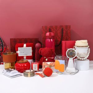 Burgundy Valentine's Day <b>Gift</b> Set Business Employee Benefits <b>Gift</b> <b>Box</b> Wholesale Wedding Souvenir <b>Gifts</b> for Guests Bridesmaids - Product Image 4