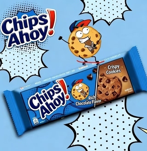 Biscuits en gros 85g saveur <span class=keywords><strong>chocolat</strong></span> doux et épicé, <span class=keywords><strong>pépites</strong></span> <span class=keywords><strong>de</strong></span> <span class=keywords><strong>chocolat</strong></span> colorées, sans gluten, faibles en gras, pour desserts et sachets <span class=keywords><strong>de</strong></span> biscuits - Product Image 1