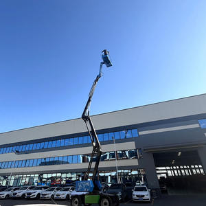 Plateforme de travail aérienne télescopique en acier certifiée CE en Chine, élévateur de chantier électrique à marche, type de <span class=keywords><strong>location</strong></span> - Product Image 3