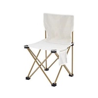 Ensemble table et chaises pliantes carrées en métal, style loisirs et détente, pour camping et barbecue en extérieur, vente en gros