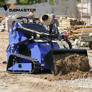 <span class=keywords><strong>Loader</strong></span> <span class=keywords><strong>Mini</strong></span> Skid Steer Berbahan Bakar Gas 22HP Bersertifikasi EPA dengan Pompa Hidrolik Tiga Tahap untuk Konstruksi & Pertanian - Product Image 1