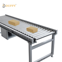 Convoyeur à rouleaux professionnel en acier inoxydable personnalisé pour le transport en ligne droite pour les usines de fabrication