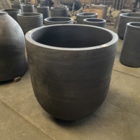 Creuset en graphite pur personnalisé pour la fusion de l'or, en promotion maintenant