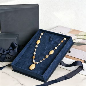 Caja de Embalaje de Joyería de Cartón con Logotipo Personalizado con UV Localizado - Envoltura de Regalo Ecológica para Pulseras, Collares, Pendientes y Anillos - Product Image 2