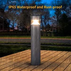 32 IP65 620lm Pathway đường lái xe đèn 3000K Led chiếu sáng cảnh quan không thấm nước <span class=keywords><strong>120V</strong></span> lớn bollard đèn cho sân vườn - Product Image 5