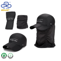 Chapeau de soleil unisexe avec protection UV et rabat de nuque, personnalisable avec logo OEM, idéal pour la pêche et la randonnée