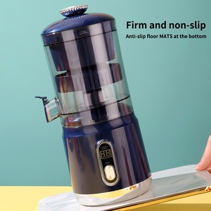 Presse-agrumes portable avec moteur DC, rechargeable par USB, lame en acier inoxydable, 600 ml, éjection automatique de la pulpe, détachable, pour usage domestique en anglais - Product Image 1